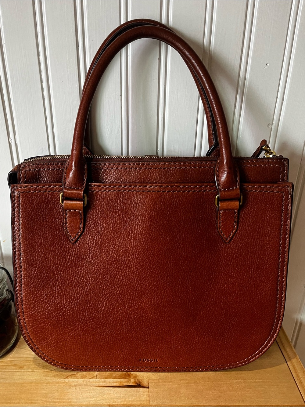 Fossil Ryder Structured Satchel - Picture 3 of 15